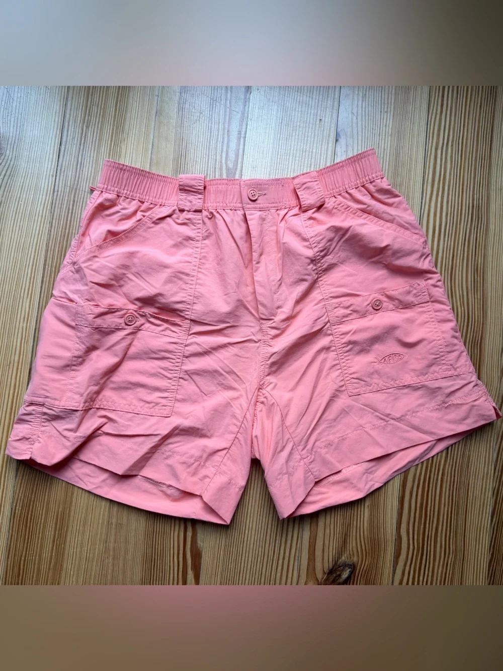 AFTCO Coral Pink Men's Hybrid Shorts